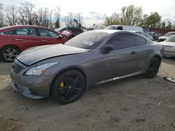 Vehiculos salvage en venta de Copart Baltimore, MD: 2011 Infiniti G37