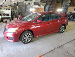 Salvage cars for sale at Albany, NY auction: 2014 Nissan Sentra S