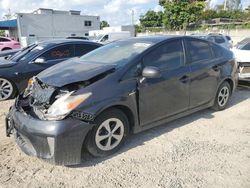 Toyota Prius salvage cars for sale: 2012 Toyota Prius