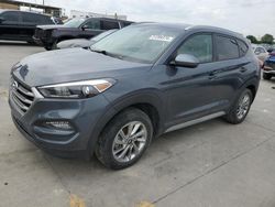 Salvage cars for sale from Copart Grand Prairie, TX: 2018 Hyundai Tucson SEL