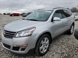 Chevrolet salvage cars for sale: 2017 Chevrolet Traverse LT