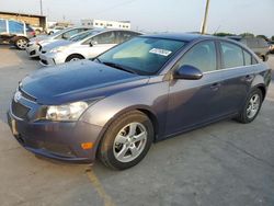 Chevrolet salvage cars for sale: 2014 Chevrolet Cruze LT