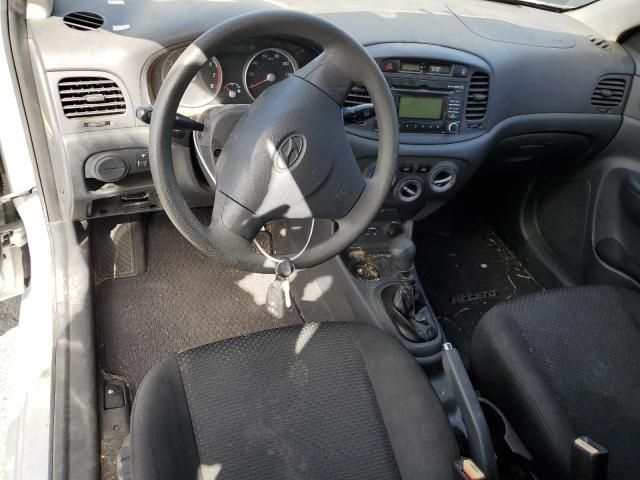 2010 Hyundai Accent Blue