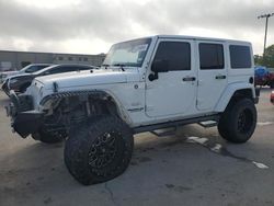 Jeep Wrangler salvage cars for sale: 2011 Jeep Wrangler Unlimited Sahara