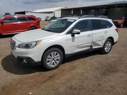 Salvage cars for sale from Copart Brighton, CO: 2015 Subaru Outback 2.5I Premium