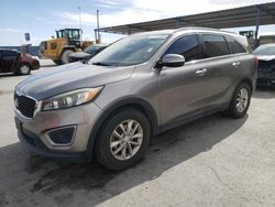 Salvage cars for sale at Anthony, TX auction: 2016 KIA Sorento LX