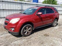 Salvage cars for sale at Walton, KY auction: 2012 Chevrolet Equinox LT