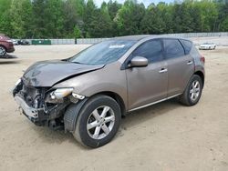 Salvage cars for sale from Copart Gainesville, GA: 2009 Nissan Murano S