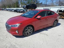 Salvage cars for sale at North Billerica, MA auction: 2020 Hyundai Elantra SEL