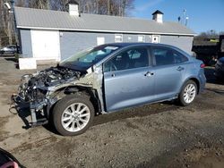 Salvage cars for sale at Assonet, MA auction: 2020 Toyota Corolla LE