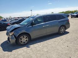 Salvage cars for sale at auction: 2011 Honda Odyssey EXL