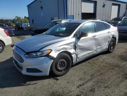 Salvage cars for sale at Vallejo, CA auction: 2014 Ford Fusion S