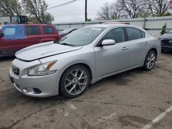 Salvage cars for sale at Moraine, OH auction: 2010 Nissan Maxima S