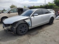 Salvage cars for sale from Copart San Martin, CA: 2010 Audi A4 Premium