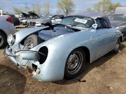 Salvage cars for sale at Elgin, IL auction: 1957 Porsche Speedster