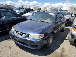 Salvage cars for sale at Martinez, CA auction: 2001 Toyota Corolla CE