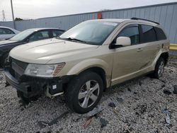 Salvage cars for sale at Franklin, WI auction: 2011 Dodge Journey Mainstreet