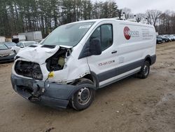 Salvage cars for sale from Copart North Billerica, MA: 2018 Ford Transit T-250