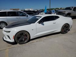Salvage cars for sale at Grand Prairie, TX auction: 2017 Chevrolet Camaro SS