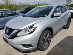 Salvage cars for sale at Bridgeton, MO auction: 2015 Nissan Murano S