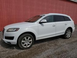 Salvage cars for sale from Copart London, ON: 2014 Audi Q7 Premium