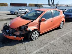 Salvage cars for sale at Van Nuys, CA auction: 2013 Toyota Prius C