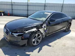 Salvage cars for sale from Copart Antelope, CA: 2016 Audi A5 Premium Plus S-Line