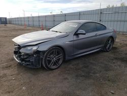 Salvage cars for sale from Copart Greenwood, NE: 2013 BMW 640 I