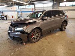 Salvage cars for sale at Wheeling, IL auction: 2019 Acura MDX A-Spec