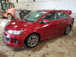 Salvage cars for sale at Lansing, MI auction: 2018 Chevrolet Sonic LT