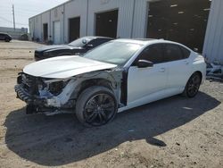 Salvage cars for sale at Jacksonville, FL auction: 2023 Acura TLX A-Spec