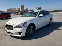 Salvage cars for sale at New Orleans, LA auction: 2015 Infiniti Q70 3.7