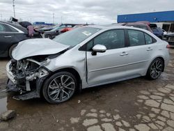 Toyota salvage cars for sale: 2022 Toyota Corolla XSE