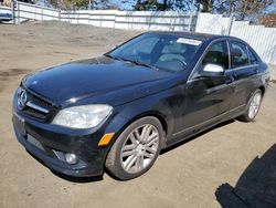 Salvage cars for sale at New Britain, CT auction: 2009 Mercedes-Benz C 300 4matic