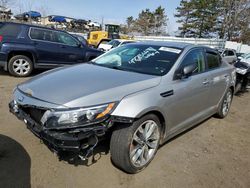 Salvage cars for sale at New Britain, CT auction: 2014 KIA Optima SX