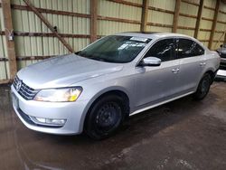 Salvage cars for sale from Copart Ontario Auction, ON: 2013 Volkswagen Passat SEL