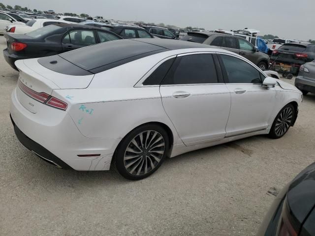 2017 Lincoln MKZ Black Label