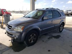 Salvage cars for sale from Copart West Palm Beach, FL: 2005 KIA Sorento EX