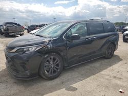 Salvage cars for sale at Indianapolis, IN auction: 2022 Toyota Sienna XSE