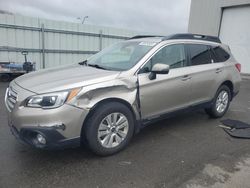 Salvage cars for sale from Copart Assonet, MA: 2017 Subaru Outback 2.5I Premium