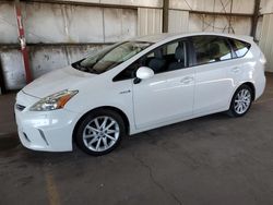 Salvage cars for sale from Copart Phoenix, AZ: 2012 Toyota Prius V