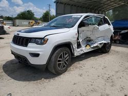 Jeep Grand Cherokee salvage cars for sale: 2021 Jeep Grand Cherokee Trailhawk