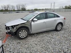 Chevrolet salvage cars for sale: 2011 Chevrolet Cruze LT