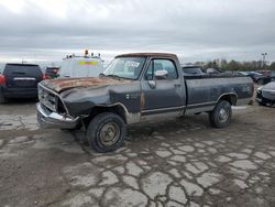 Salvage trucks for sale at Indianapolis, IN auction: 1990 Dodge W-SERIES W150S