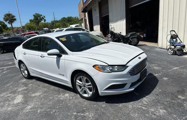 2018 Ford Fusion S Hybrid