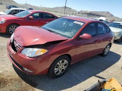 Salvage cars for sale at North Las Vegas, NV auction: 2010 Hyundai Elantra Blue