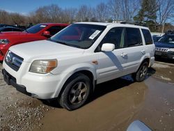 Honda Pilot EXL salvage cars for sale: 2007 Honda Pilot EXL