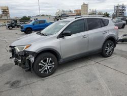 Salvage cars for sale at New Orleans, LA auction: 2017 Toyota Rav4 LE