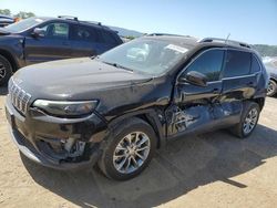 Jeep Cherokee Latitude Plus salvage cars for sale: 2019 Jeep Cherokee Latitude Plus