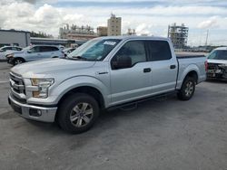 Salvage trucks for sale at New Orleans, LA auction: 2015 Ford F150 Supercrew